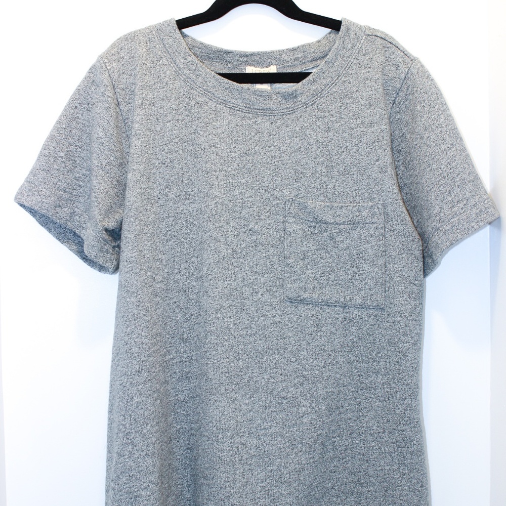 J Crew Cotton Tee with Pocket